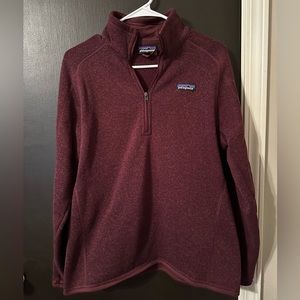 Patagonia women’s better sweater 1/4 zip